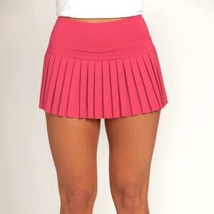 Gold Hinge Pleated Tennis Skirt Size M